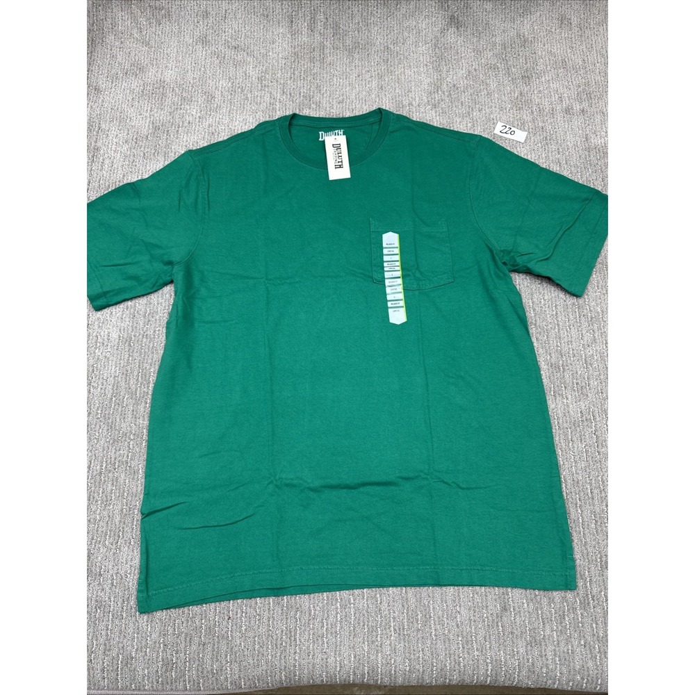 Duluth Size Large Relaxed Fit Long Tail Pocket T-Shirt Color REM #220 - Picture 10 of 11